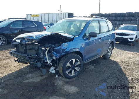 2017 Subaru Forester 2.5I z USA, uszkodzony, nr VIN JF2SJABC3HH595492